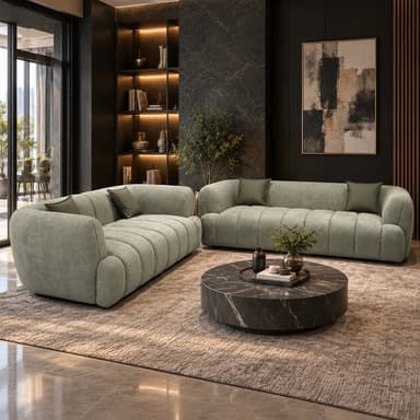 Pistachio Cloud Sofa Set