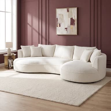 Alessio Curved Sectional Sofa