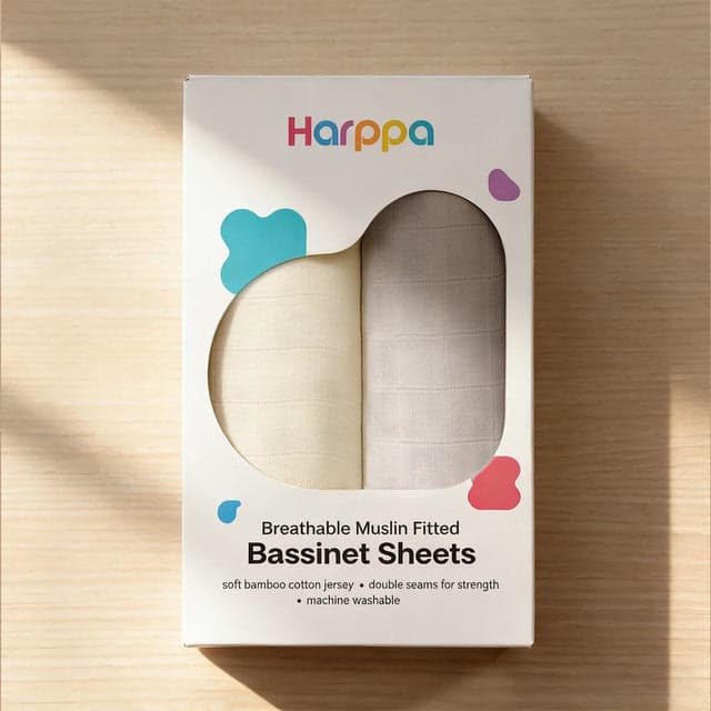 Bassinet Sheets 2 Pack