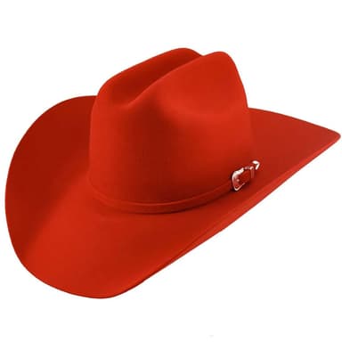 Bailey Lightning (Red) - (4X) Wool Felt Cowboy Hat (Closeout)