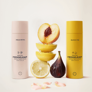 HedgeLeap Scented Body Lotion Duo – Aqua Petal & Sunny Fig | 2-Pack Perfume Lotion Set (150ml Each)