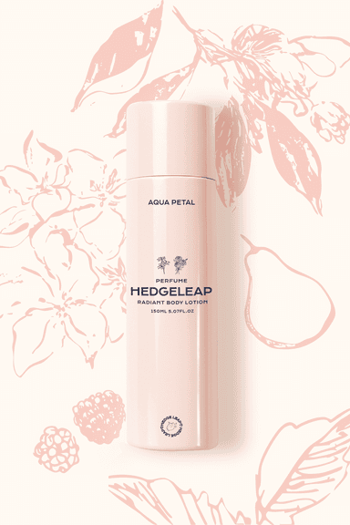 HedgeLeap Aqua Petal - Perfume Radiant Body Lotion