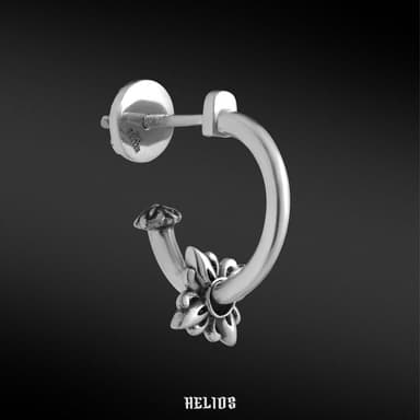 Yakushima Earring Helios Silver