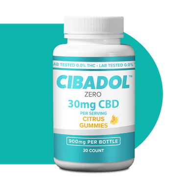 Cibadol Zero Citrus CBD Gummy 900mg