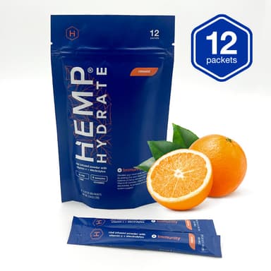 Orange Flavored CBD Powder – Hydration + Recovery Boost