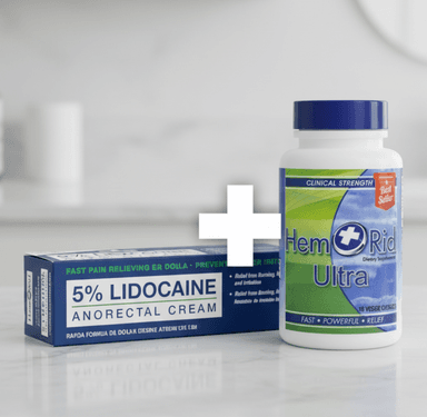 HemRid Ultra + Cream with Lidocaine 5%