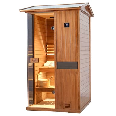 HKXSC 2 Person Outdoor Steam Sauna - 702VT