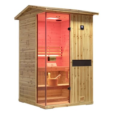 HKXSC 2 Person Outdoor Steam Sauna - 702VS
