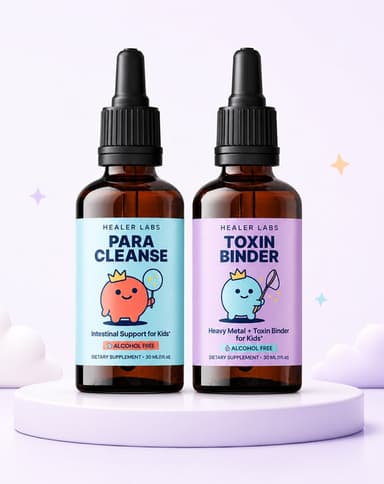 Parasite Cleanse + Toxin/Heavy Metal Binder For Kids