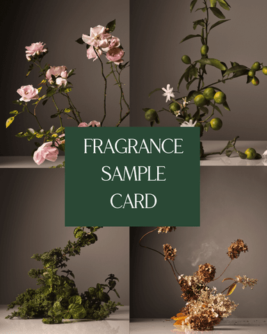 Complimentary Fragrance Sample Card
