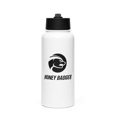 Stainless Steel Water Bottle with Straw Lid
