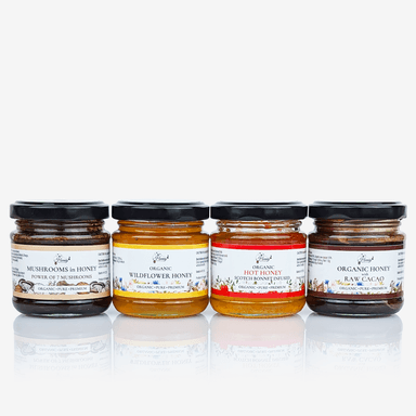 Honey Heaven Discovery Set – 4 x 120g Jars