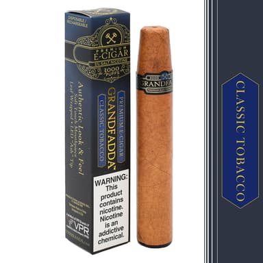 Grandfadda Premium E-Cigar - Classic Tobacco