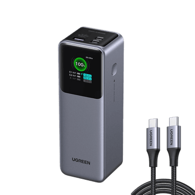 UGREEN 200W Power Bank + 240W USB-C Cable Bundle