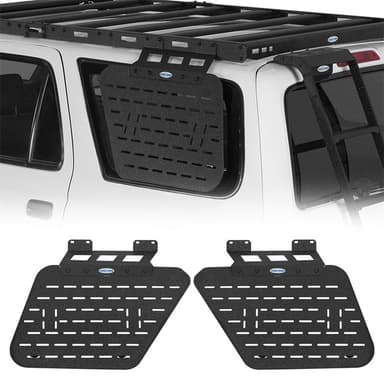 Rear Window Exterior Storage MOLLE Panel for 1996-2002 Toyota 4Runner Roof Rack - Hooke Road