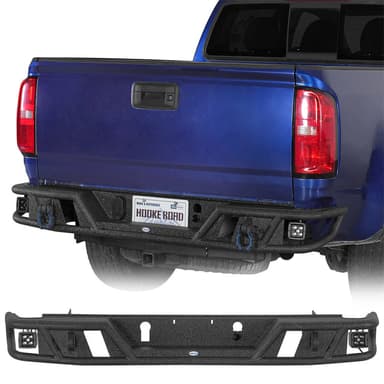 Tubular Rear Bumper for 2015-2022 Chevy Colorado & GMC Canyon (Excluding ZR2 Models) - Hooke Road