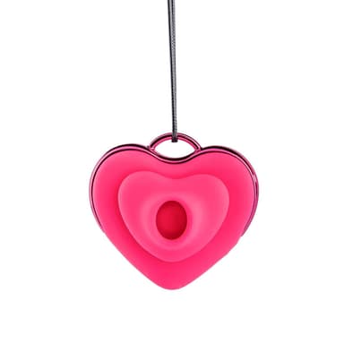 Adam & Eve Hearts-A-Flutter Sucking And Tapping Vibrator Necklace
