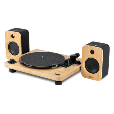 Stir It Up Lux Wireless Turntable  & Get Together Duo Speaker Bundle