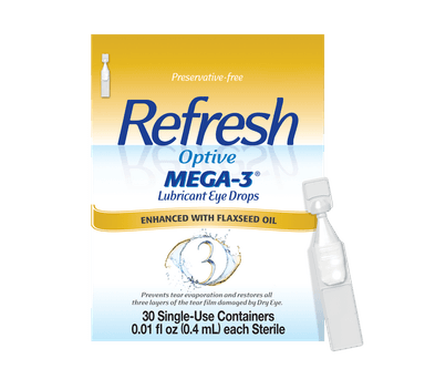 Refresh Optive® MEGA-3 Lubricant Eye Drops"
