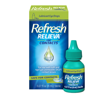 Refresh® RELIEVA FOR CONTACTS Lubricant Eye Drops"