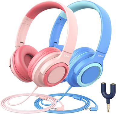 2-Pack iClever Kids Headphones HS22