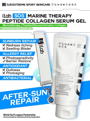 iLab Marine Therapy Peptide Collagen Serum Gel + SOS Repair Face & Body