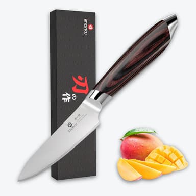 Paring Knife 3.75 Inch High Carbon Stainless Steel Fruit Knife
