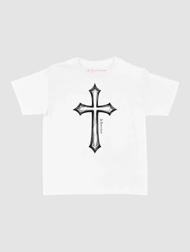 cross baby tee