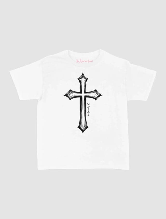 cross baby tee