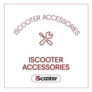 Front Fender + Support Bracket for iScooter DX5 / DX5Pro E-Scooter