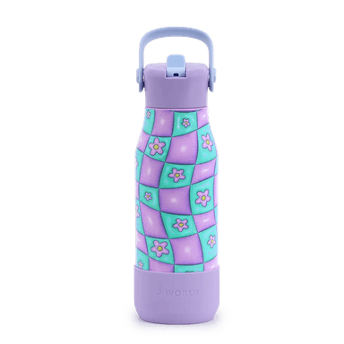 Flowee 22oz Insulated Water Bottle in Puffy Flower