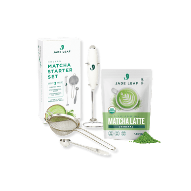 Cafe Style Matcha Latte Mix Starter Bundle