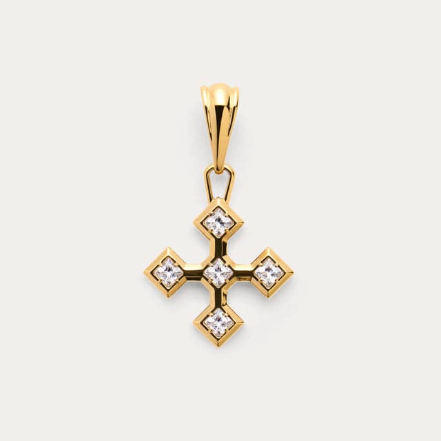 GOLD SISTINE PENDANT