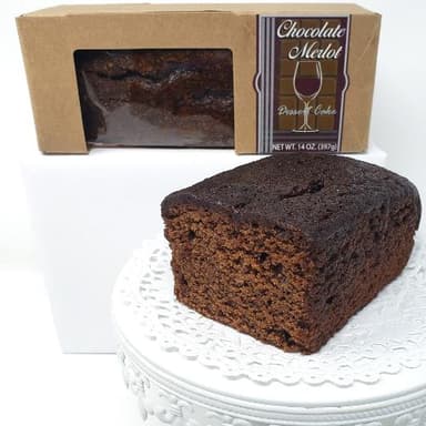 Chocolate Merlot Liqueur Dessert Cake