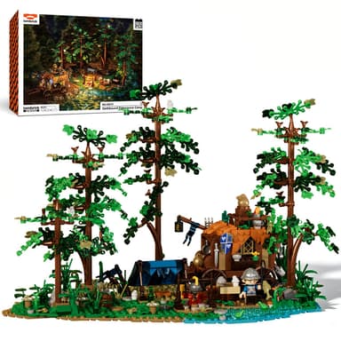 Medieval Knight Outpost Forest Camp Building Set 40213 | 1151 PCS
