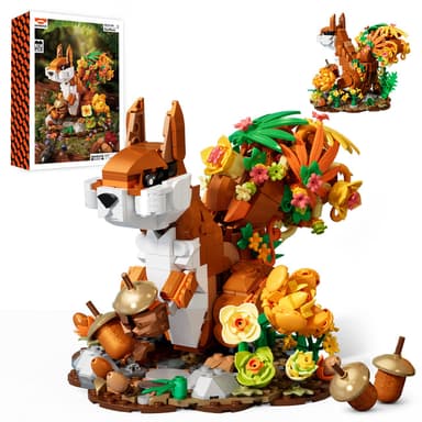 Squirrel Building Set with Flower 31107 | 737+ PCS