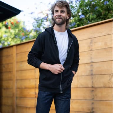 HoodEase®: The Magnetic Zip-Up Hoodie