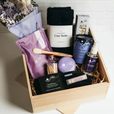 Grace & Gratitude Gift Crate - Lavender