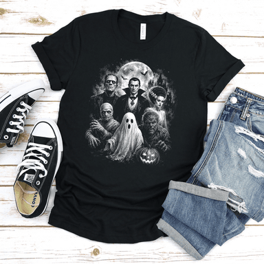 Horror Monochrome Tee or Sweatshirt