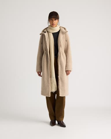 Manteau en sherpa Rochelle
