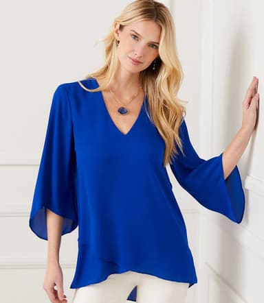 Bracelet Sleeve Asymmetric Top