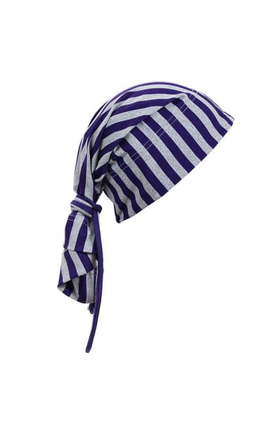 Stripe Hat (Purple)