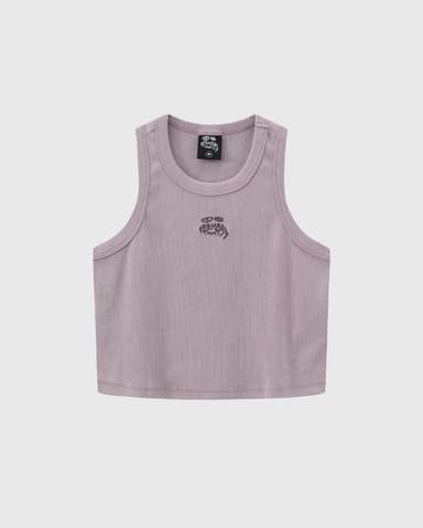 Cropped Ribbed Tanktop