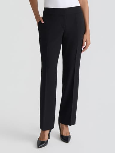 Plus Ava Boot Leg Pant, Stretch Crepe