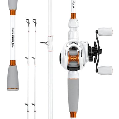 KastKing Royale Legend Crest Twin-Tip Baitcaster Rod and Reel Combo