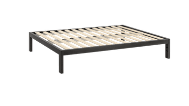 The Frame Black Brushed - Steel Bed Frame