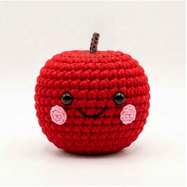 Happy Apple Pattern (Free Downloadable PDF to Email) Discount applied when added to cart