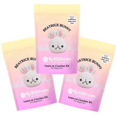 Crochet with Me Beatrice Bunny Bundle of 3