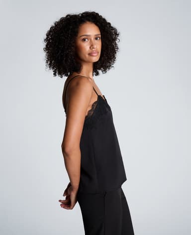 Cami with Lace Trim