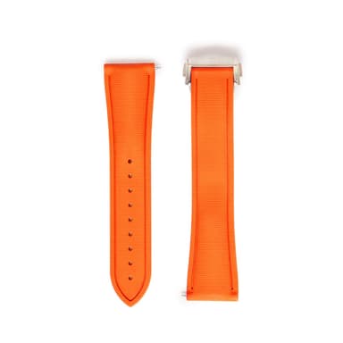Kennett Sailcloth FKM Rubber Watch Strap 22mm - Folding Clasp